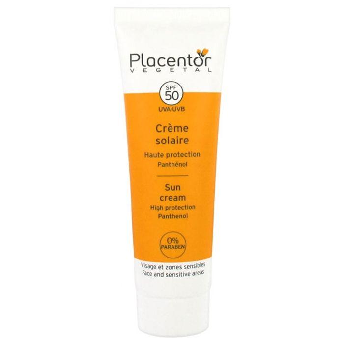 Sonnenschutzcreme - PLACENTOR - Unsichtbar LSF 50 - 40 ml - UVA/UVB-Schutz - Empfindliche Haut