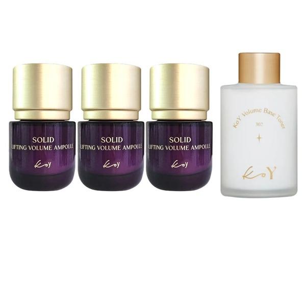 Koy Lifting Volume Ampoule Protein Ampoule 35ml x 3 + Toner 100ml x 1 Volume Ampoule Protein Ampoule 35mlx3+Toner200ml