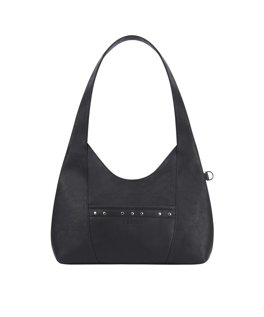 Verdan Aube Soft Shopper Bag_Black