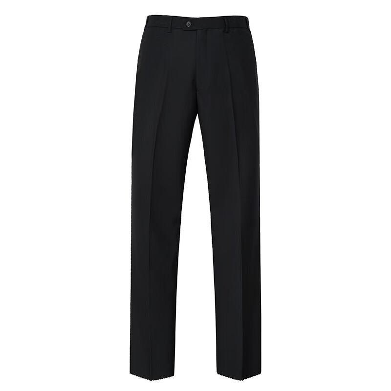 Men's Plus Size Business Casual Straight-Leg Trousers