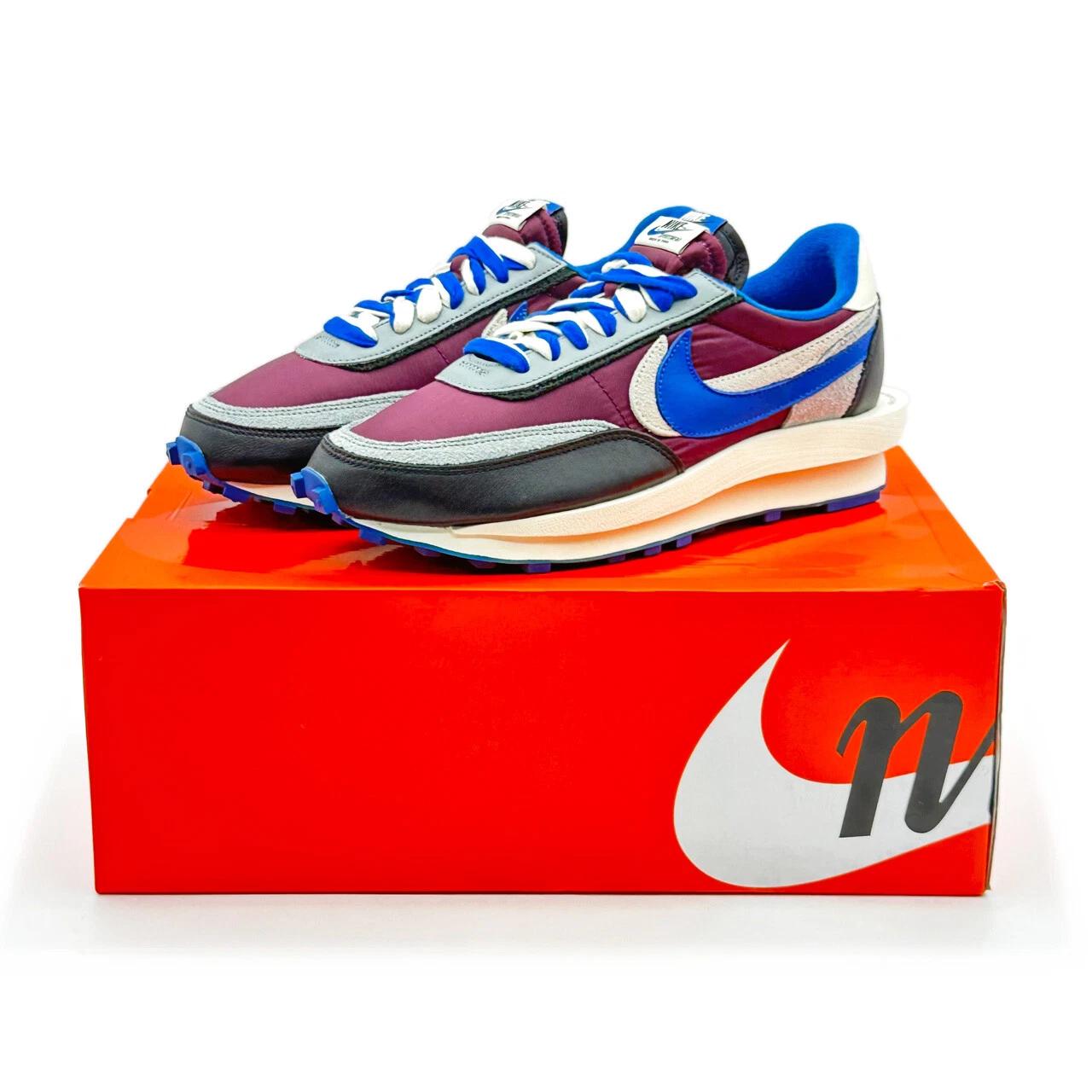 

DJ4877-600 UNDERCOVER sacai Nike LD Waffle Нічний бордовий Сірий земляний Командний синій US 11
