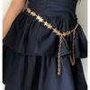 European Retro Metal Chain Waist Accessory for Dresses & Sweaters
