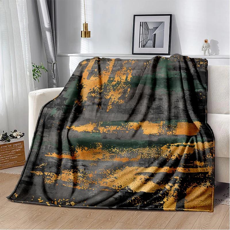 2025 New Style Bohemian Abstract Modern Art Geometry Blanket,Soft Throw Blanket for Home Bedroom Bed Sofa Travel Picnic Gift Kid