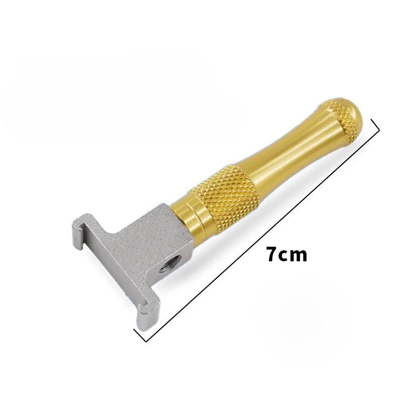 

Durable Multifunctional 2-in-1 Power Lever Multi Angle Flexibility Three Directions Wrench Handle Bracing Boom жёлтый