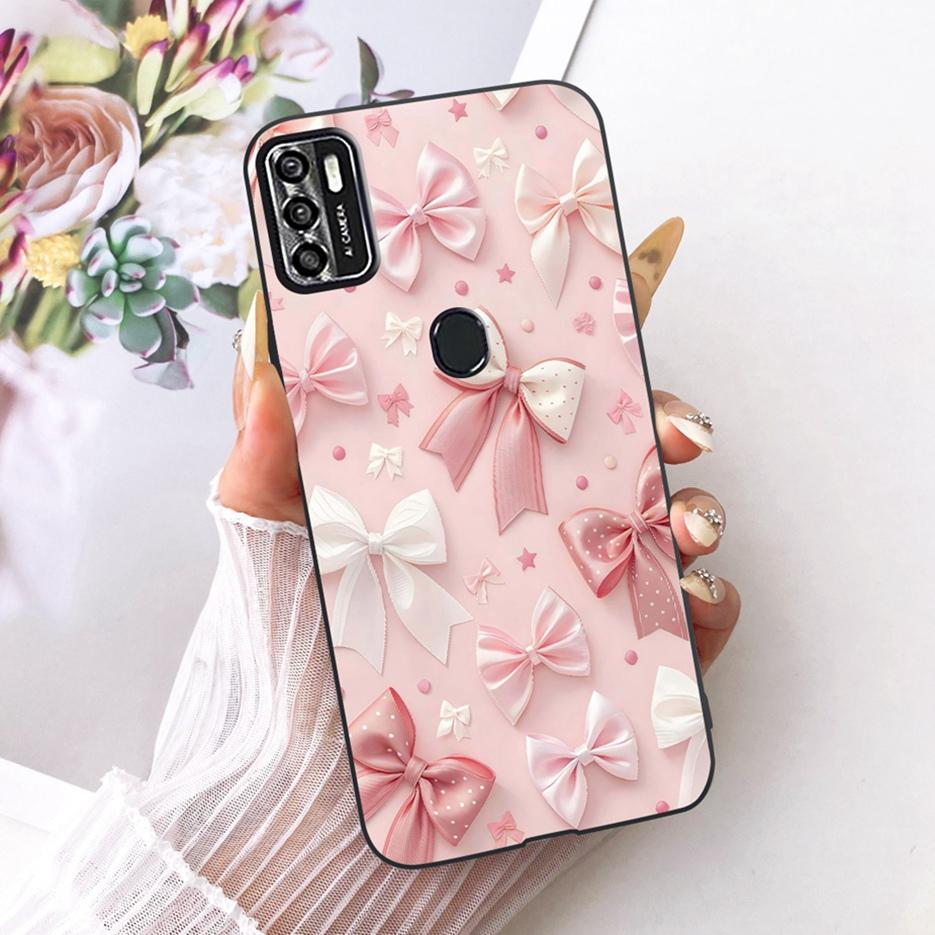 For ZTE Blade A7s 2020 Case A7020 Cute Lion Fashion Painted Cover Soft TPU Matte Phone Case For ZTE Blade A7s 2020 BladeA7s Bags