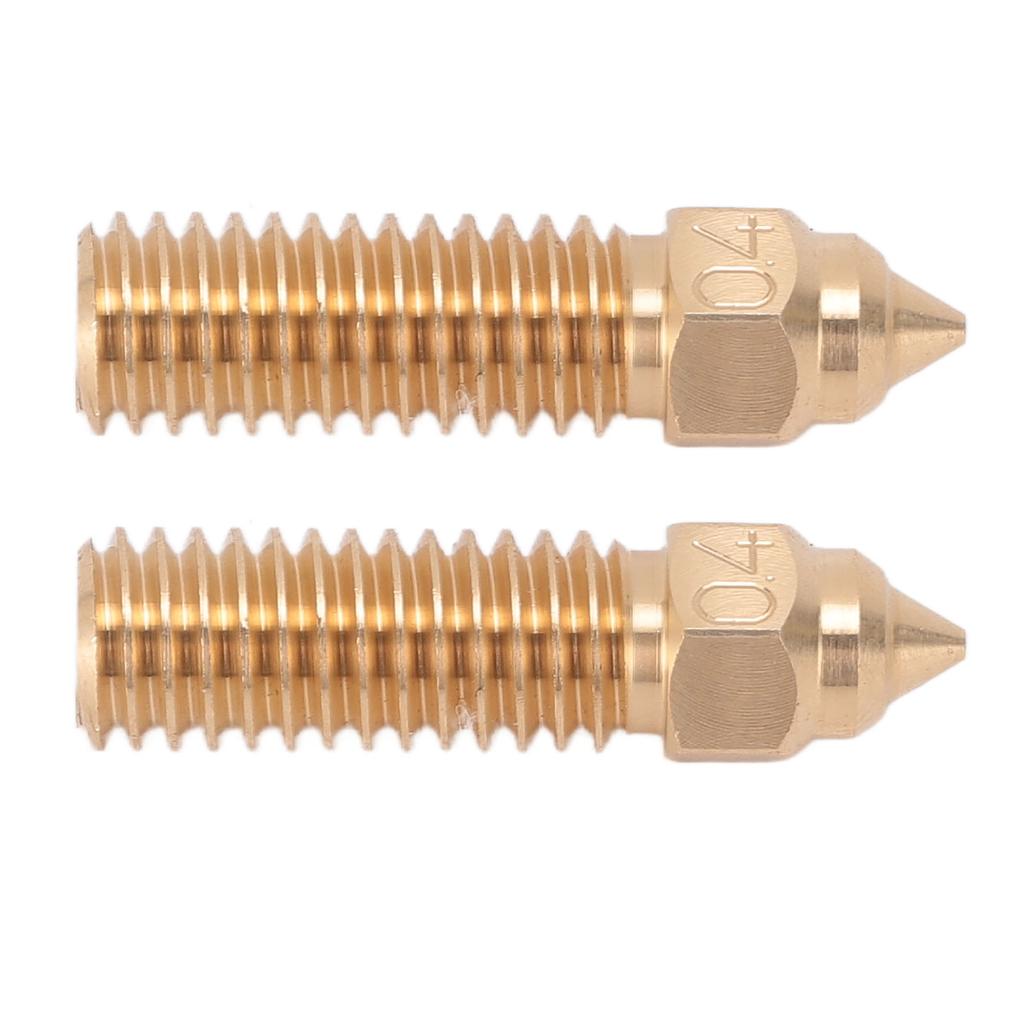 10pcs 3D Printer Extruder Brass Nozzles High Temperature Resistance Wear Resistant for Creality K1 for CR M4 for Vyper
