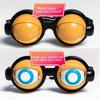 Glasses Toys Fun Pranks Birthday Gifts Plastic Glasses Novel and Interesting Toys Easter Gifts Adult Party Supplies