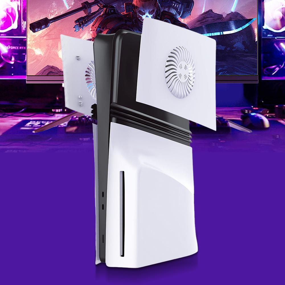 Faceplate Konsolenabdeckung ABS Hartschalen-Case Kratzfeste Faceplate Case Cover Staubdichte Hartschalen-Skin mit Kühlöffnung für PS5 Pro