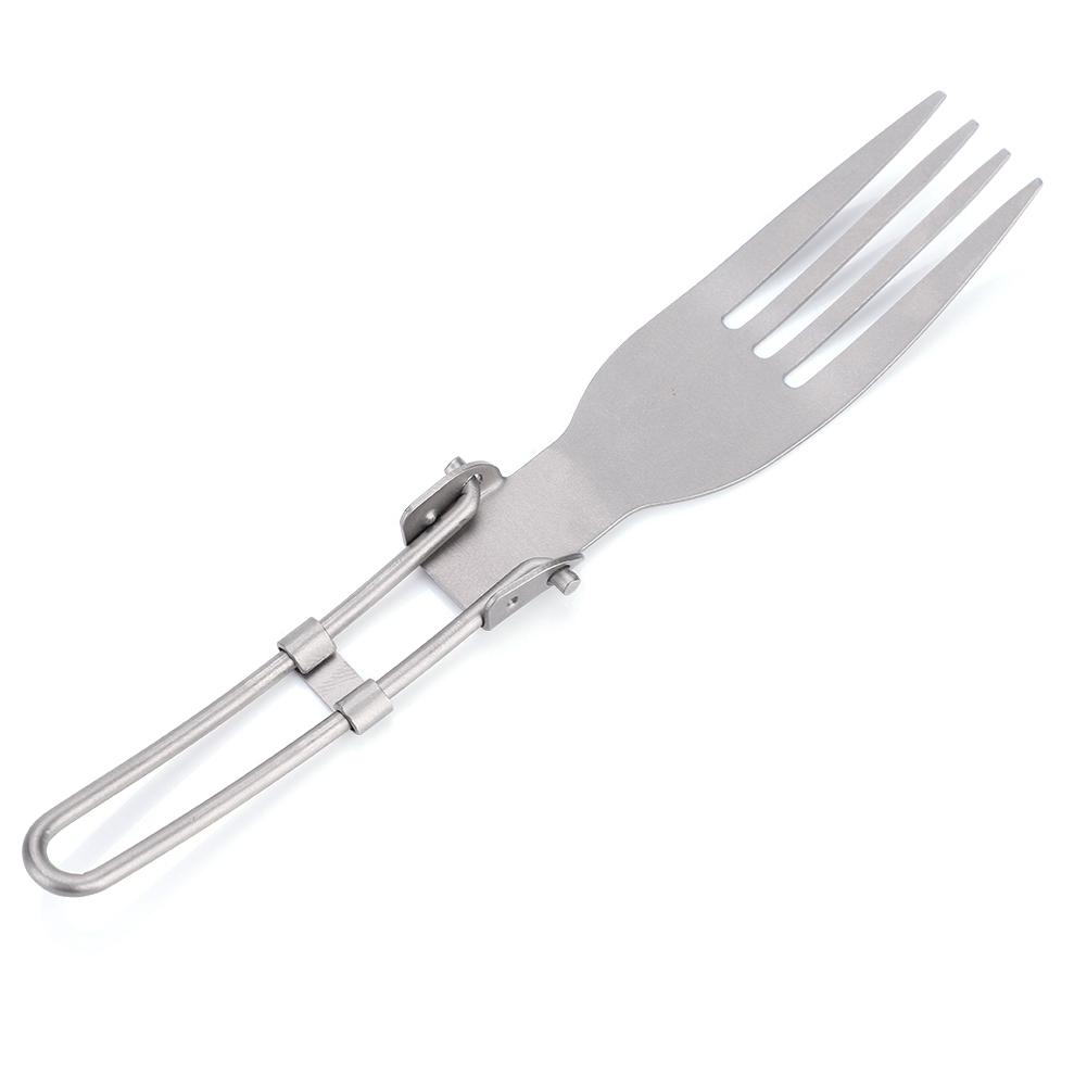 Portable Folding Forks Outdoor Camping Cutlery Travel Tableware(Fork)