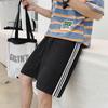 Men's All-match Beach Pants Summer Straight Outer Wear Five-point Pants Solid Color Loose Breathable Soft Skin-friendly Casual Shorts