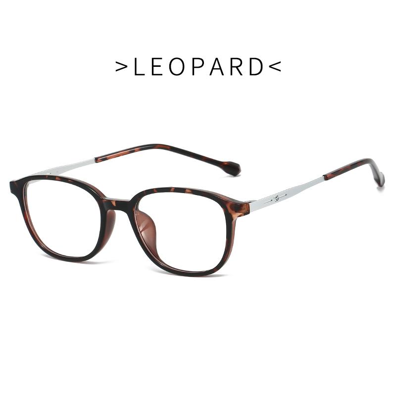 Comfortable Lightweight Glasses Frame Ultralight TR Metal Square Frame High Quality Anti Blue Light Optical Eyeglasses