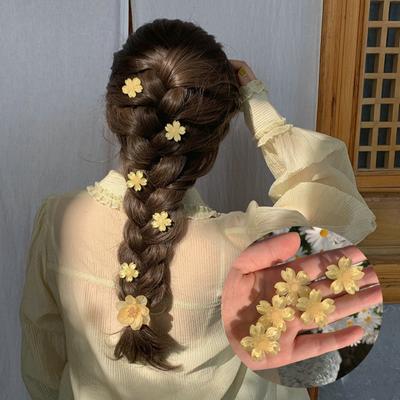 5 SZT. Słodkie spinki do włosów z kwiatem wiśni Różowe Sakura BB Klips boczny Akcesoria do włosów Nakrycie głowy Urocze dziewczynki y2k Wsuwki do włosów Nakrycie głowy