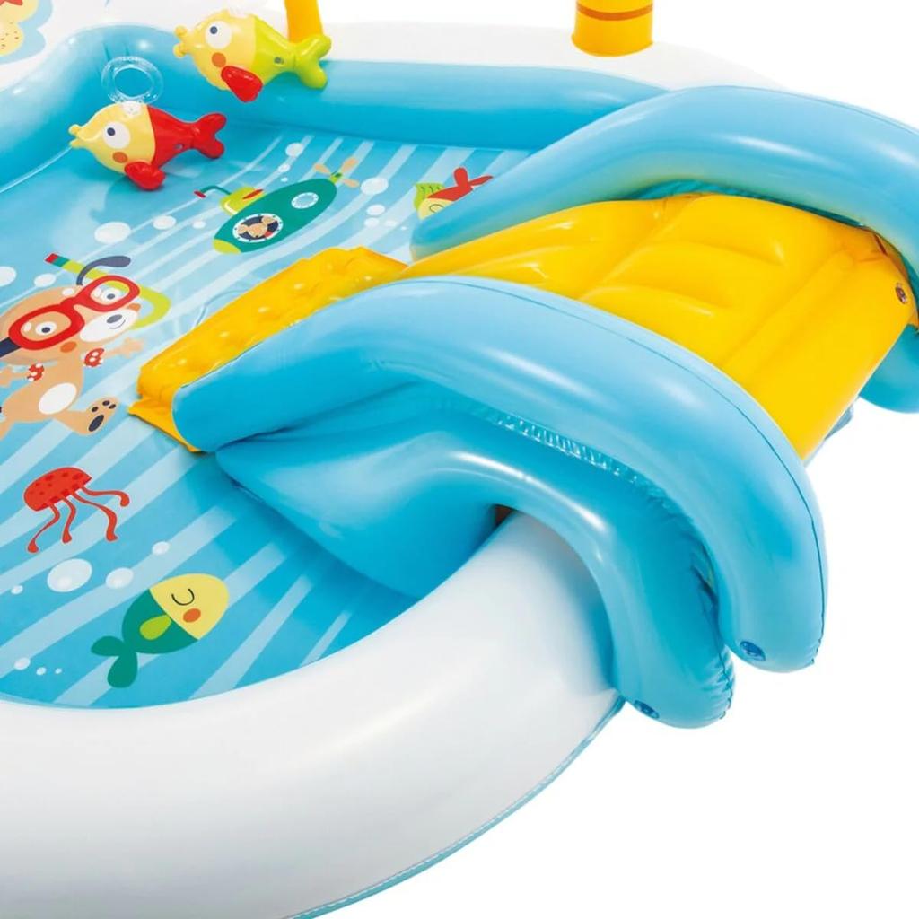 INTEX Fishing Fun Play Center Pool, 218 X 188 X 99 Cm, 57162 [Official Japanese Product]
