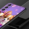Cute Corgi Dog Phone Case for Samsung Galaxy S26 S25 S24 S23 S22 S20 S21 FE Ultra S25 Edge Plus 5G Soft TPU Cover Fundas Capas