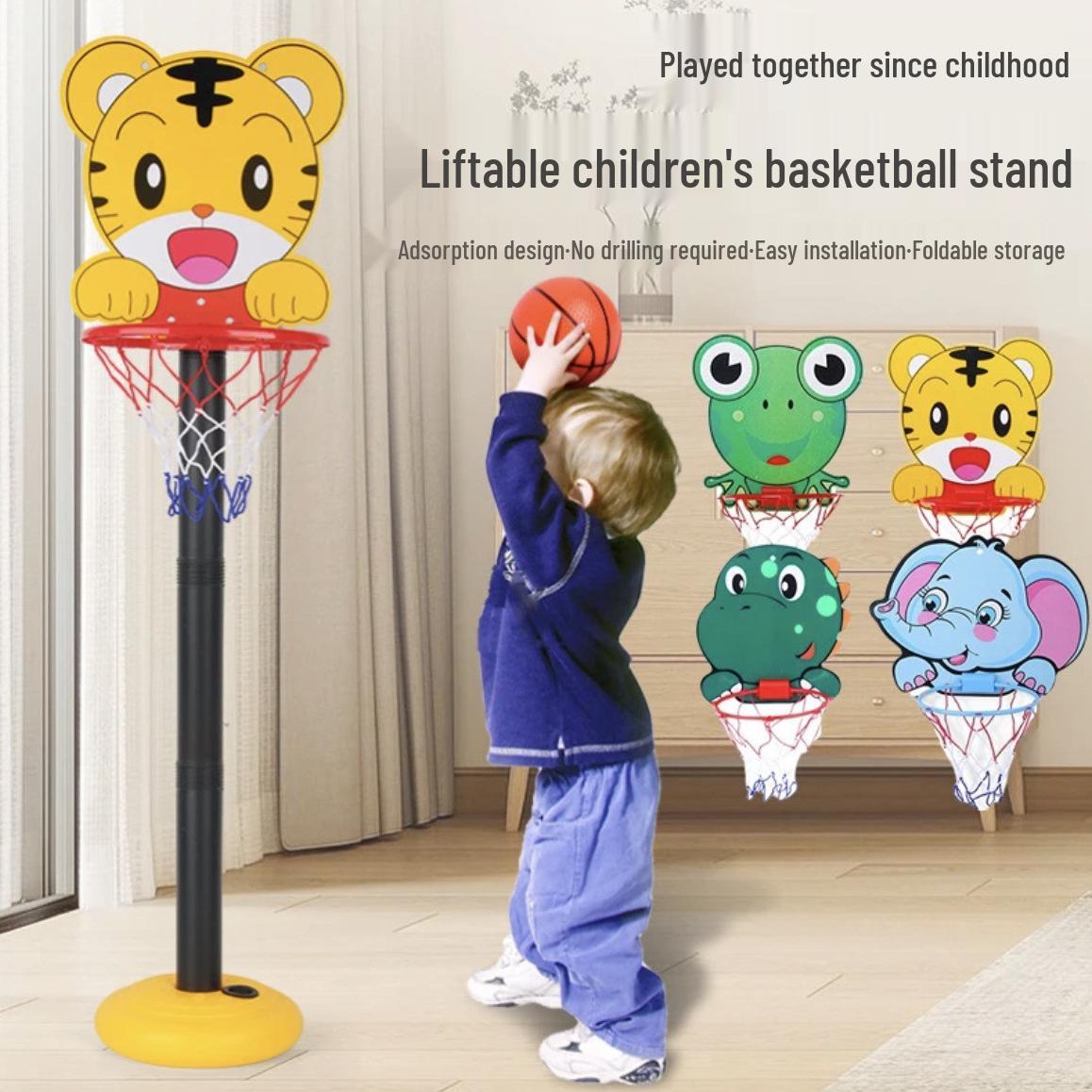

Adjustable Height Kids Basketball Hoop for Early Education & Outdoor Play