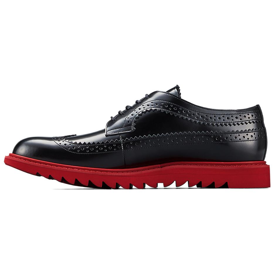 Onitsuka Tiger BROGUE Casual Leather Shoes Men s Black/Red 1181A559-001 40.5