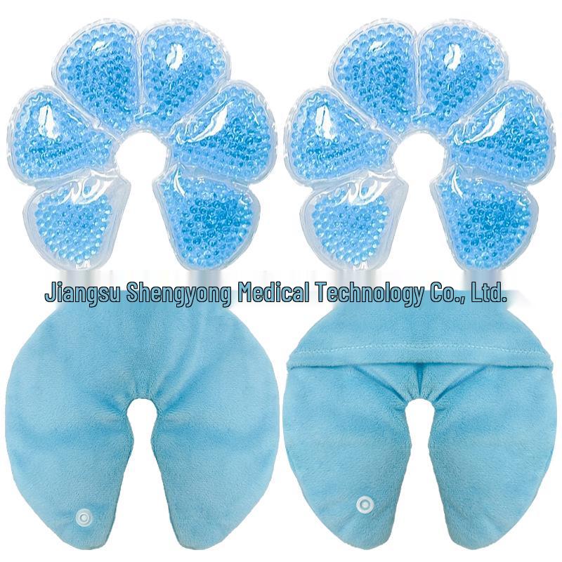 Breast Care Gel Pads: Hot & Cold Relief for Engorgement and Nursing Comfort