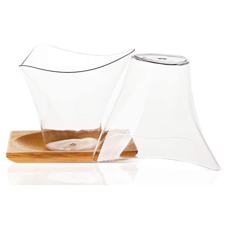 50PCS Reusable Appetizer Cups 135ml Plastic Dessert Cups Yogurt Mousses Pudding Container Tableware Party Festival Decor