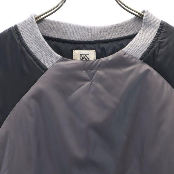 unused VAST222 19AW made in Japan Batting jacket 3 black pullover Men's Used
