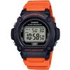 Standard Digital Wristwatch W-219H-4AV Men's Orange Overseas Model