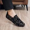 Fashion 2025 New Men Shoes Fashion Trend Printed Loafers Low Cut Slip On Footrests Comfortable Lightweight Soft sole Casual Single Shoes