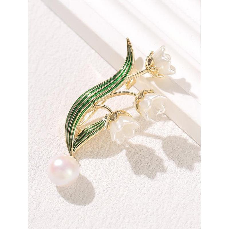 Elegant Wheat Ear Alloy Brooch: High-Grade Pin for Coats and Suits