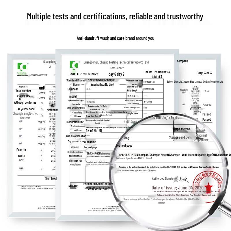 CaiLe Ölkontrolle Anti-Schuppen Shampoo