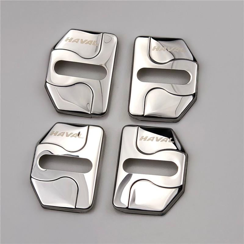 Car Door Lock Cover For Haval H2 H2S H4 H6 H7 H8 H9/WEY VV5 VV7/for Borgward BX5 BX6 BX7/For LYNK&CO 01 02 For Volvo XC60 XC90