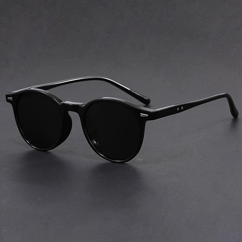 5 Sets of American Style Round Small Frame Trendy and Fashionable Glasses Suitable for Both Men and Women's Music Festivals