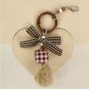 Cute Diy Letter Keychain With Soft Gel Beads For Mobile Phone Bags And Car Keys
