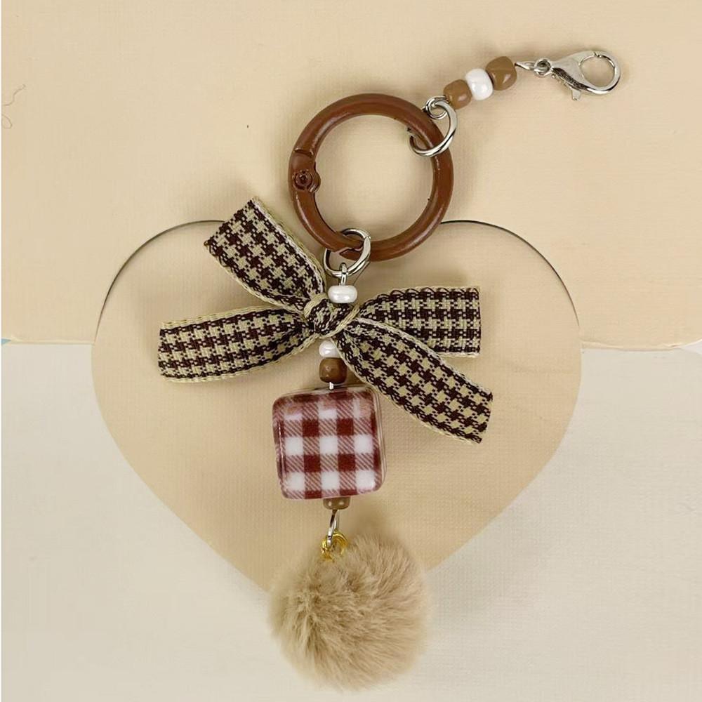 Cute Diy Letter Keychain With Soft Gel Beads For Mobile Phone Bags And Car Keys