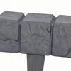 1PC Plastic Garden Edging Border Imitation Stone Fence Panels Patio Outdoor Barrier DIY Lawn Yard Landscape Plant Fence  Decor