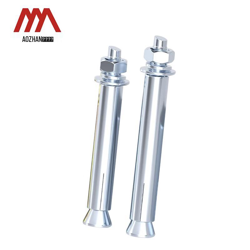 Aozhan Carbon Steel Grade 4.8 Blue-White Zinc Plated Expansion Bolt
