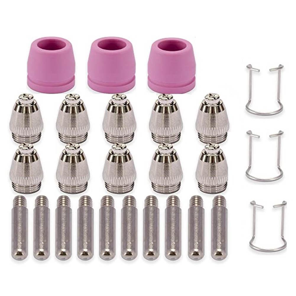 For SG55 Plasma Torch Nozzle For Air Plasma Cutters Plasma Cutting Nozzle Easy Replacement Quick-swappable Components