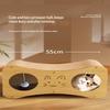 Durable Cat Sofa - Sturdy Cardboard Cat Scratch Pad With Woven Nest - Playful Cat Bed And Lounger
