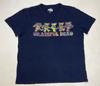 Grateful Dead Bear Graphic T-shirt Men Large Blue Short Sleeve Music