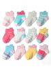 2025 Non-slip Cartoon Striped Baby & Toddler Breathable Socks