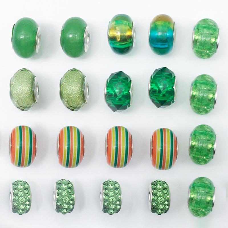 

Pan s 20 Large Resin Beads: Colorful, Creative DIY Bracelet and Pendant Kit with Multiple Style Options