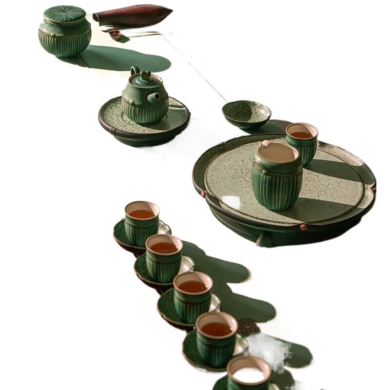 Edenus Tang Palace Night Banquet Silver Kung Fu Tea Set