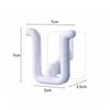 1/3 Pcs Slipper Rack Self-adhesive Bathroom Simple Slipper Hook Toilet Drainage Rack Wall Mounted Bedroom Storage Hook Shoe Drying Rack