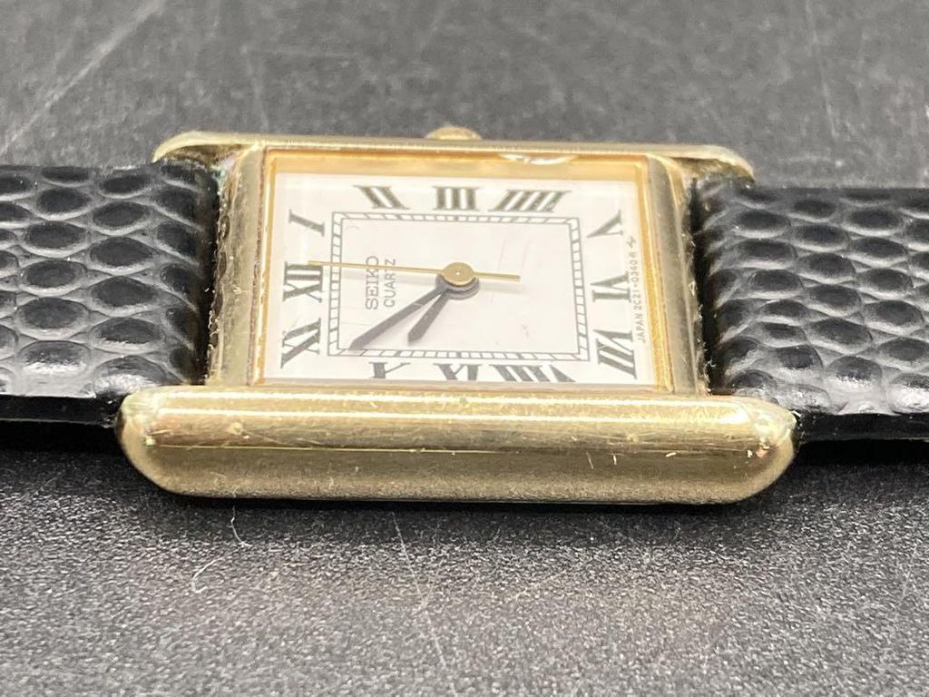 [USED] Battery and strap replaced for Seiko 2C21-5110 SGP watch