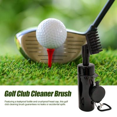 Yousheng Golf Club Cleaner Brush with Retractable Clip Leakproof Water Brush Golf Club Cleaning Accessories for Men