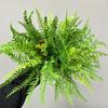 Leaf Branch Artificial Fern Leaves DIY Landscaping Wall Accessories Persian Grass Plant Artificial Green Plant Wedding Decor