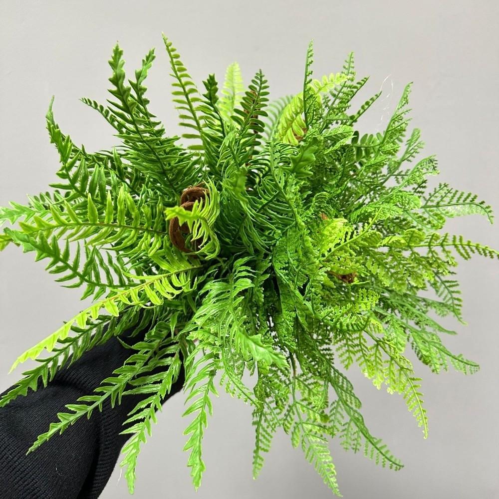Leaf Branch Artificial Fern Leaves DIY Landscaping Wall Accessories Persian Grass Plant Artificial Green Plant Wedding Decor