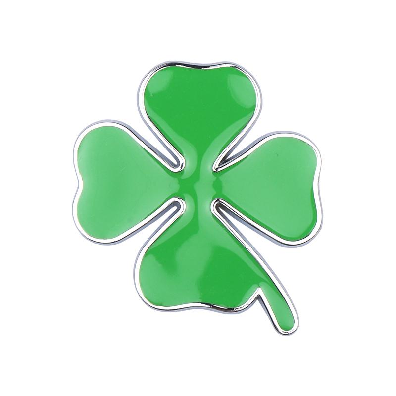 3D-Metall-Emblem mit vierblättrigem Kleeblatt, Auto-Körper-Kofferraum-Logo-Aufkleber, Dekoration, Aufkleber für Sportiva 159 147 156 Giulietta Mito 166