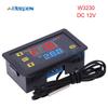 W3230 Mini Digital Temperature Controller 12V 24V 220V Thermostat Regulator Heating Cooling Control Thermoregulator With Sensor