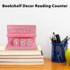 Book Read Counter Bookshelf Decoration Handmade Acrylic Book Read Counter This Year Tracker Reading Challenge Tracker Book Lovers Gift