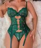 Blonder Sexy Undertøy Gjennomsiktig Hot Porno Blonder Erotisk Undertøy Sexy BH Sett Og Strømpebånd Undertøy Sexy Hot Erotisk natttøy