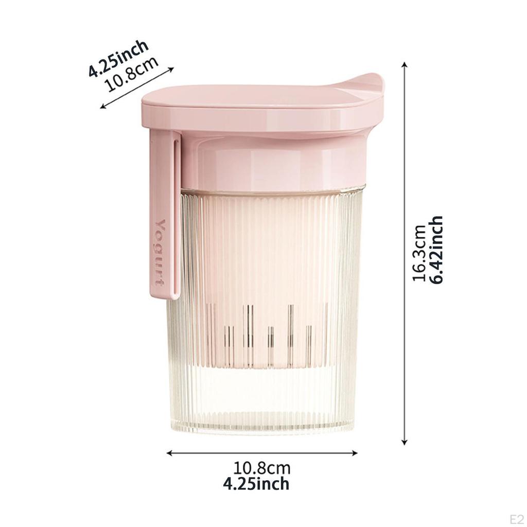 Fruit Juice Filter Greek Yogurt Strainer Portable Food Multifunctional Kitchen Tools with
