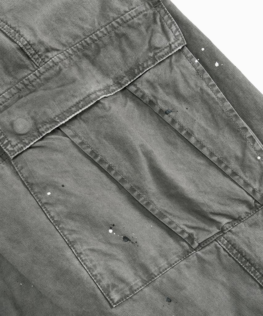 Mideueobdeiteu Vintage Washed Paint Cargo Pants_2Color